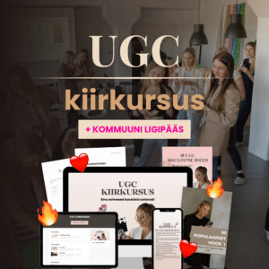 UGC Kiirkursus + kommuuni ligipääs