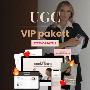 UGC VIP pakett ettevõtjale